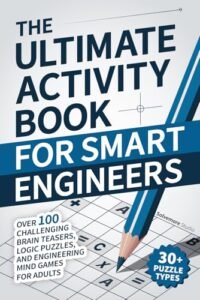 The Ultimate Activity Book for Smart Engineers: Over 100 Challenging Brain Teasers, Logic Puzzles, and Engineering Mind Games for Adults