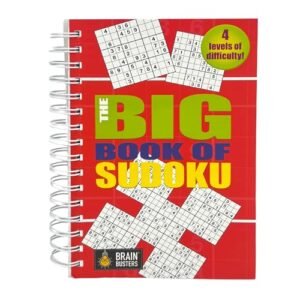 Big Book of Sudoku: Over 500 Puzzles & Solutions, Easy to Hard Puzzles for Adults (Brain Busters)