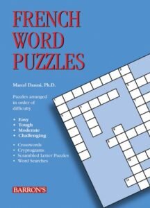 French Word Puzzles (Barron’s Foreign Language Guides)