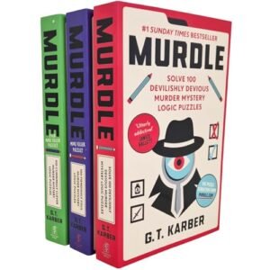 Murdle Puzzle Series Collection 3 Books Set (Murdle, Murdle: More Killer Puzzles & Murdle: Even More Killer Puzzles)
